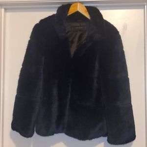 Zara fur coat